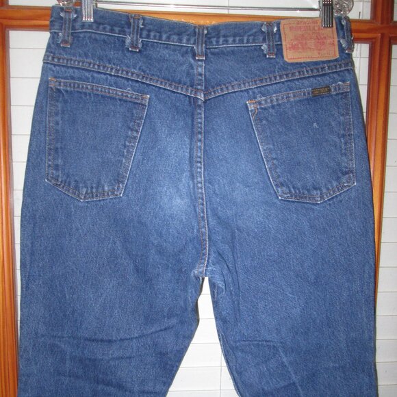 Genuine Sears Roebucks Jeans Men's 33 X 31 USA Made Vintage - Picture 5 of 8